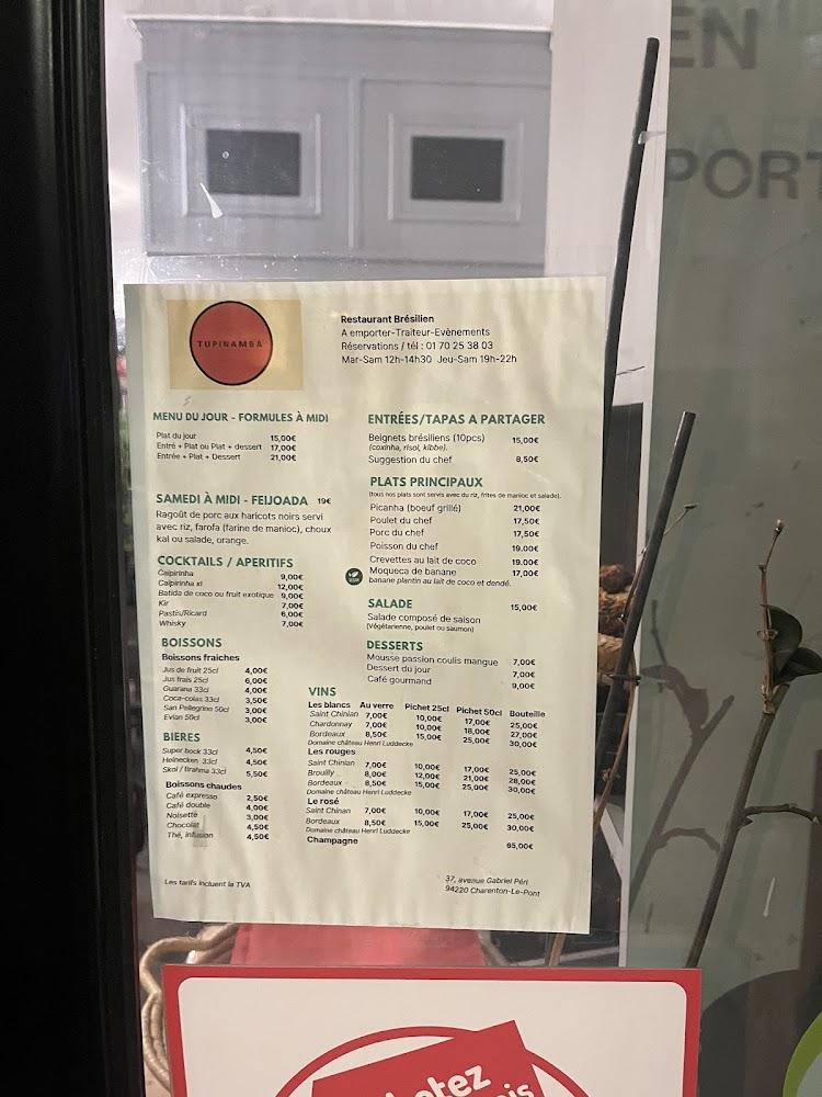 Tupinambá - Menu Image 2