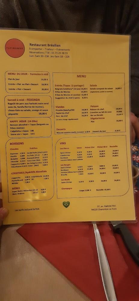 Tupinambá - Menu Image 3